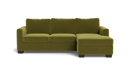 Track Reversible Chaise Queen Sleeper Sofa