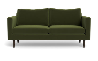 Wallace 74" Untufted Apartment Sofa - Dream Olive