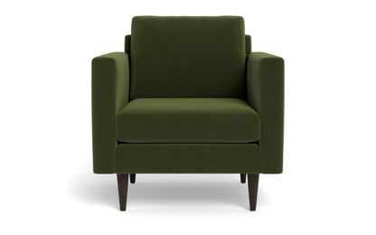 Wallace 34" Untufted Arm Chair - Dream Olive