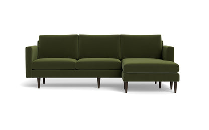 Wallace 98" Untufted Reversible Chaise Sofa - Dream Olive