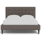 Wallace Queen Tufted Upholstered Bed