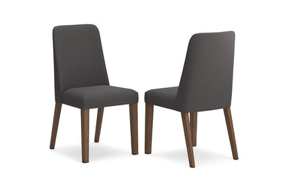 Lynn Charcoal Dining Chairs (Set of 2)