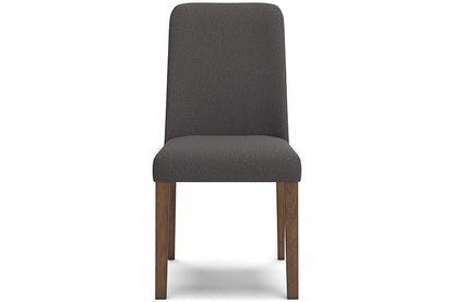 Lynn Charcoal Dining Chairs (Set of 2) -