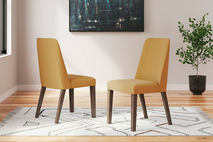 Lynn Mustard Dining Chairs (Set of 2) -