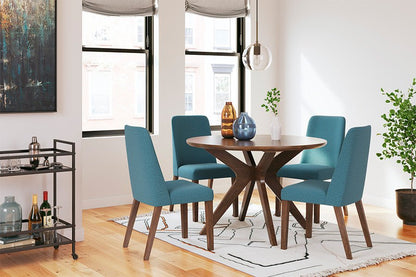 Lynn Blue Dining Chairs (Set of 2) -