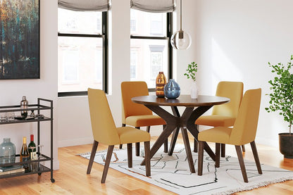 Lynn Mustard Dining Chairs (Set of 2) -