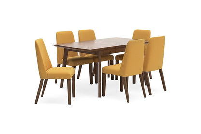 Lynn Mustard Dining Chairs (Set of 2) -