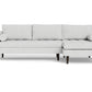 Ladybird Right Chaise Sectional - Elliot Dove
