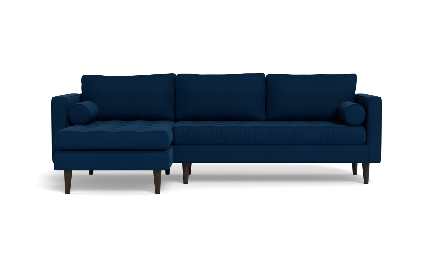 Ladybird Left Chaise Sectional - Bella Ink