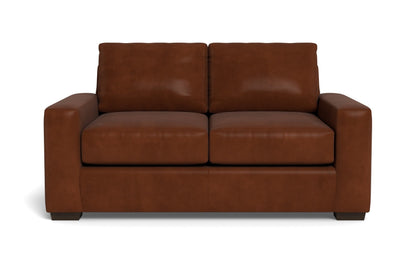 Mas Mesa Deep Leather Loveseat