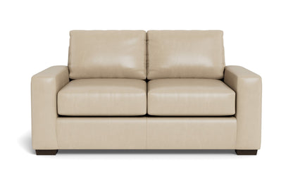 Mas Mesa Deep Leather Loveseat