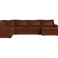 Mesa Leather Corner Sectionals w. Right Chaise