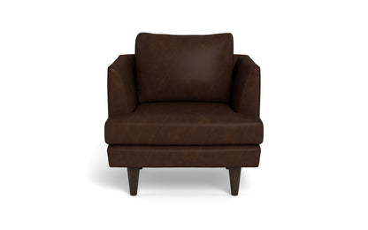 Rainey 35" Leather Arm Chair - CHEYENNE ARROWSHAFT