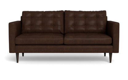 Wallace 74" Leather Apartment Sofa - CHEYENNE ARROWSHAFT