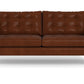 Wallace Leather Apartment Sofa