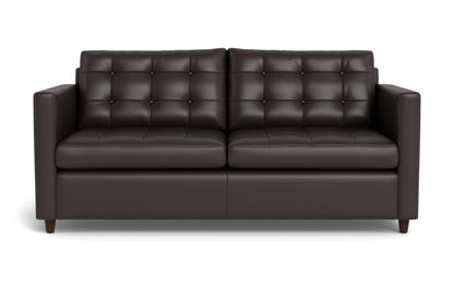 Wallace 52" Leather Twin Sleeper Sofa - TRIBECA QUARRY