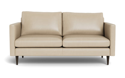 Wallace Leather Untufted Loveseat