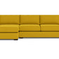 Mas Mesa Left Chaise Sectional - Bella Gold