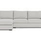 Mesa Left Chaise Sectional - Bella Grey