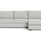 Mesa Right Chaise Sectional - Bella Grey