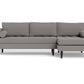 Ladybird Right Chaise Sectional - Peyton Slate
