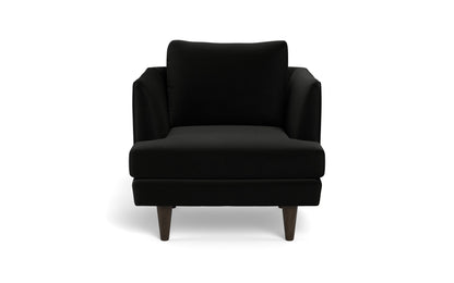 Rainey 35" Armchair - SUPERB GUNMETAL