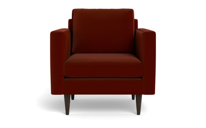 Wallace 34" Untufted Arm Chair - Superb Rust