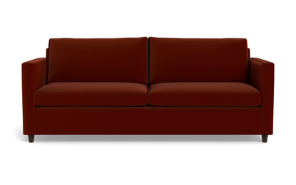 Wallace 74" Untufted Queen Sleeper Sofa - Superb Rust