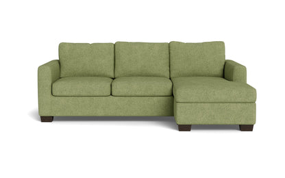 Track 87" Reversible Chaise Queen Sleeper Sofa - ELLIOT CELADON