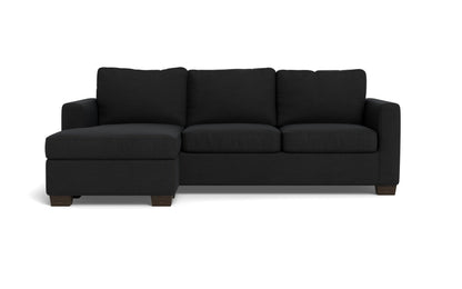 Track 87" Reversible Sofa Chaise - Merit Onyx