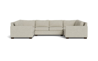 Track 141" Corner Sofa U Sectional - Merit Dove