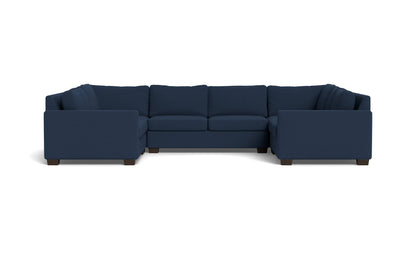 Track 141" Corner Sofa U Sectional - Peyton Navy