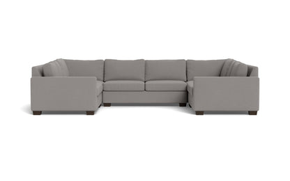 Track 141" Corner Sofa U Sectional - Peyton Slate