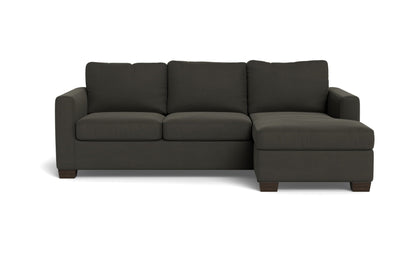 Track 87" Reversible Chaise Queen Sleeper Sofa - Dream Chocolate