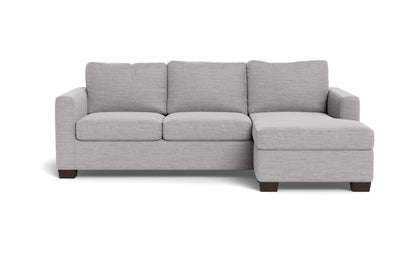 Track 87" Reversible Chaise Queen Sleeper Sofa - Bennett Dove