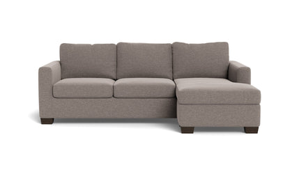 Track 87" Reversible Chaise Queen Sleeper Sofa - Bennett Praline