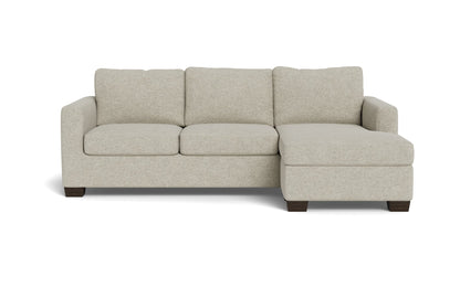 Track 87" Reversible Chaise Queen Sleeper Sofa - Merit Dove