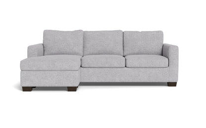 Track 87" Reversible Sofa Chaise - Travis Pewter