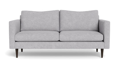 Wallace 74" Untufted Apartment Sofa - Travis Pewter