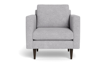 Wallace 34" Untufted Arm Chair - Travis Pewter