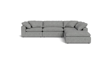 Fluffy 4 Piece Sectional w/Otto