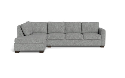 Track 121" Left Chaise Sleeper Sectional - Tropez Ash