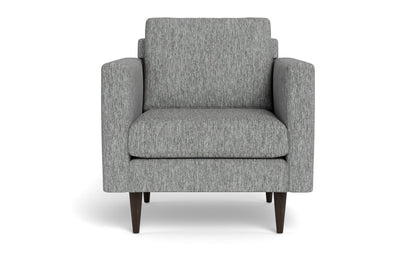 Wallace 34" Untufted Arm Chair - Tropez Ash