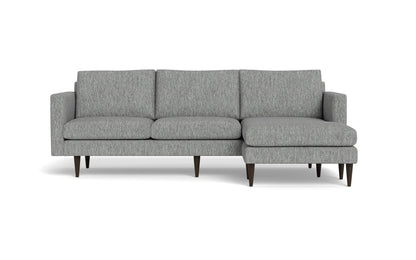 Wallace 98" Untufted Reversible Chaise Sofa - Tropez Ash