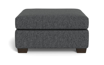 Track Cocktail Ottoman - Tropez Charcoal