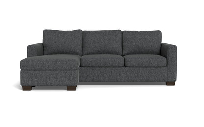 Track 87" Reversible Sofa Chaise - Tropez Charcoal