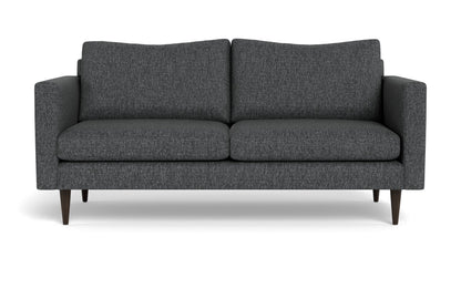 Wallace 74" Untufted Apartment Sofa - Tropez Charcoal