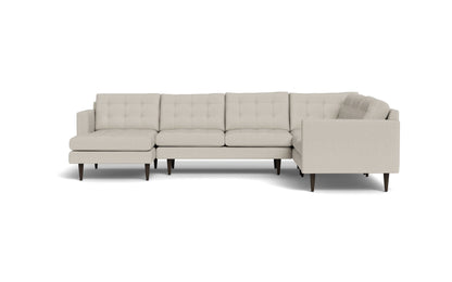Wallace 131" Corner Sectionals w. Left Chaise - Tropez Oyster