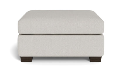 Track Cocktail Ottoman - Tussah Snow