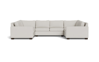 Track 141" Corner Sofa U Sectional - Tussah Snow